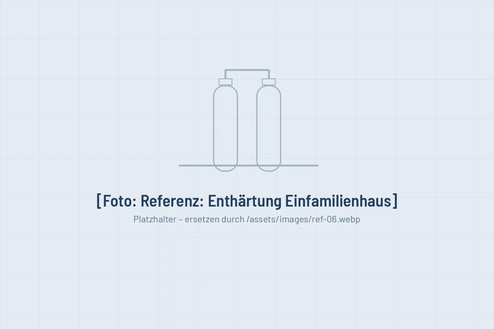Enthärtungsanlage im Einfamilienhaus