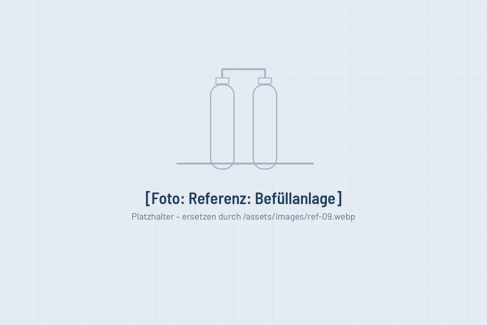 Befüllanlage beim Kunden