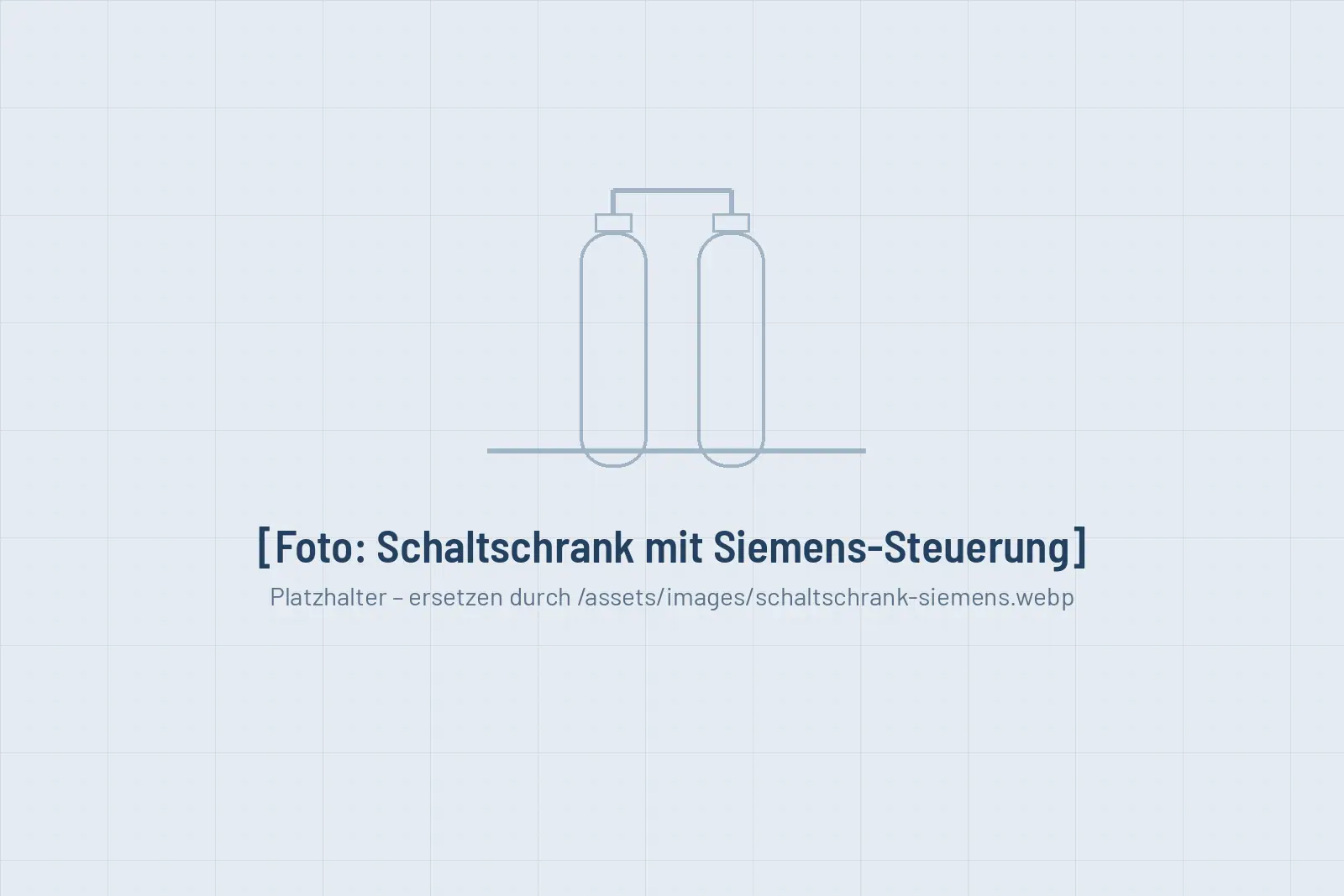 Schaltschrank mit Siemens-Steuerung