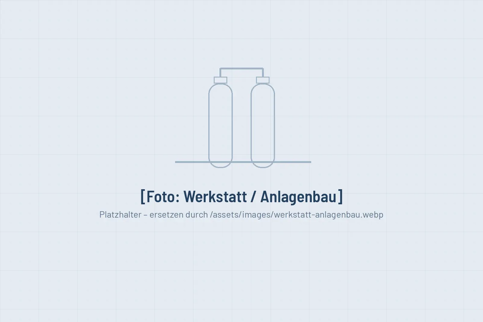 Anlagenbau in der Memtech-Werkstatt