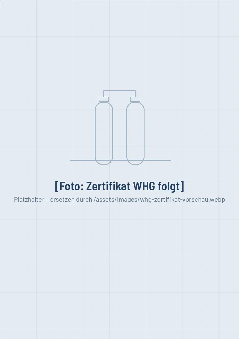 Vorschau des Zertifikats Chemiefachbetrieb nach WHG
